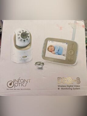 Infant Optics DXR-8 Wireless Video Monitor - White/Tan